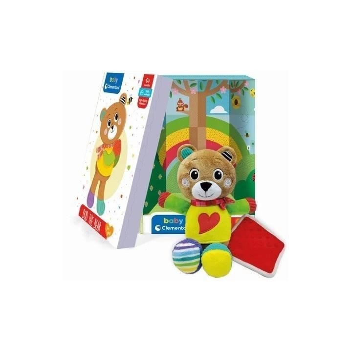 Peluche Ourson - Coffret Cadeau - Clementoni - Des la Naissance