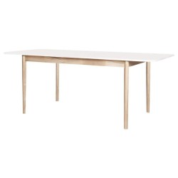 Table a manger extensible JULIA - 6 a 8 personnes - 160 / 200 cm - piétement en Bois massif