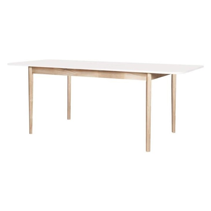 Table a manger extensible JULIA - 6 a 8 personnes - 160 / 200 cm - pi