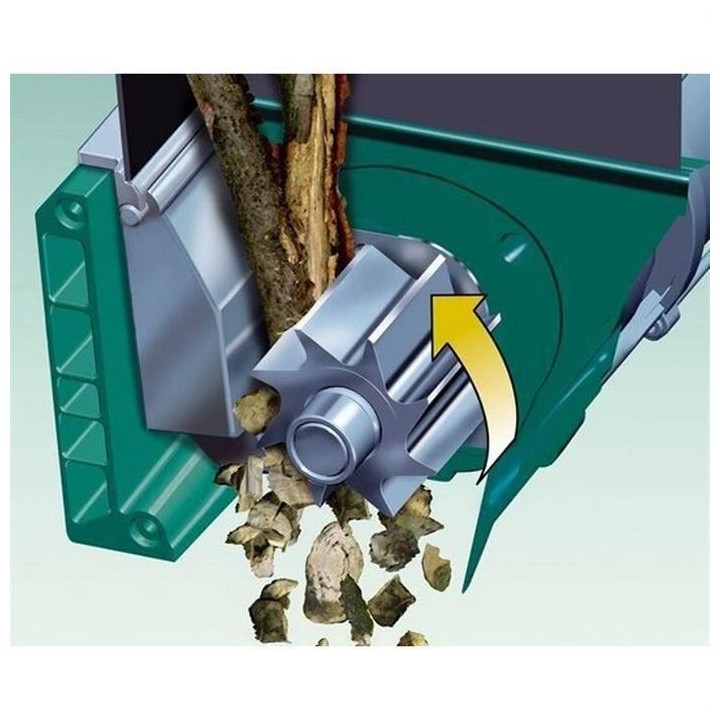 Broyeur de végétaux Bosch - AXT 22 D (2200W, poussoir pour déchets