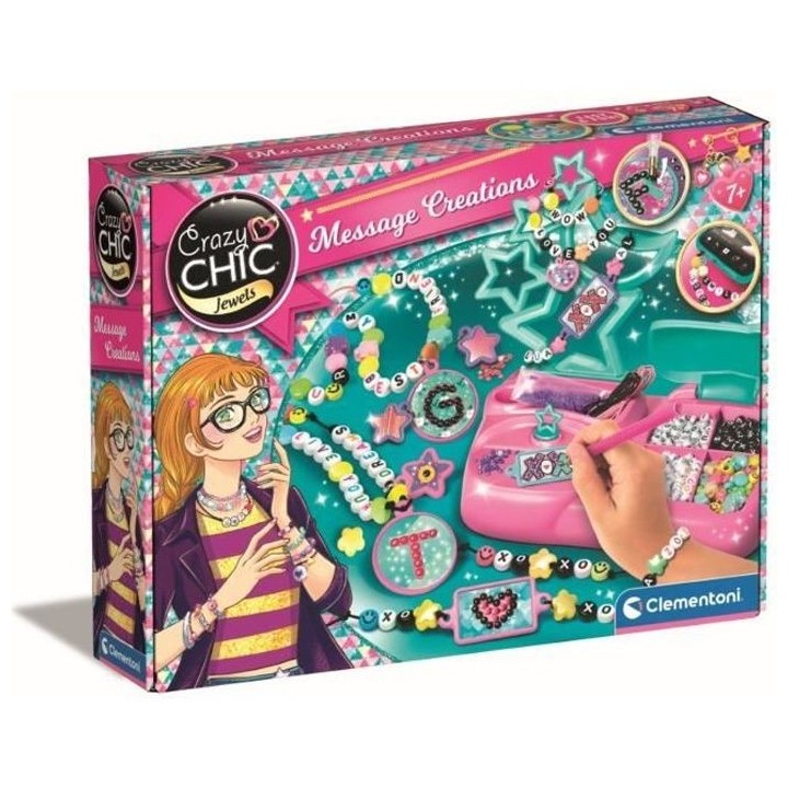 Clementoni - Crazy Chic - Création de bijoux et accesoires - Des 7 an