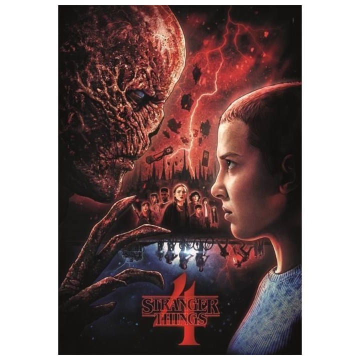 Puzzle - Clementoni - Strangers things - 1000 pieces - 59,2 x 84,3 cm