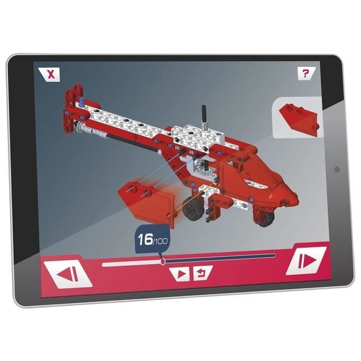 Clementoni - Science et Jeu - Mon atelier mécanique - Hélicoptere de