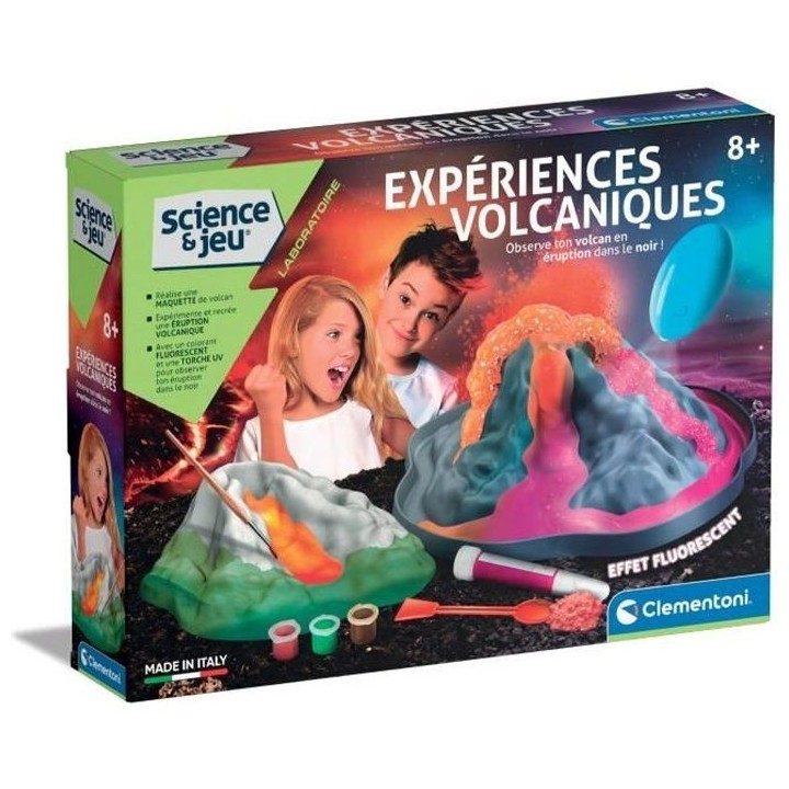 Clementoni - 52629 - Expériences volcaniques