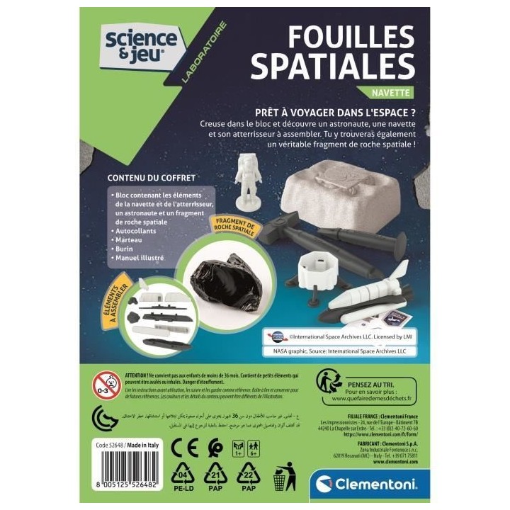 CLEMENTONI - 52648 - NASA - Fusée