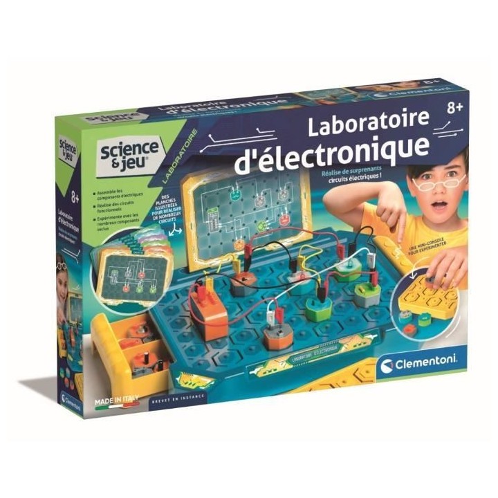 Clementoni - Laboratoire électronique - 52660
