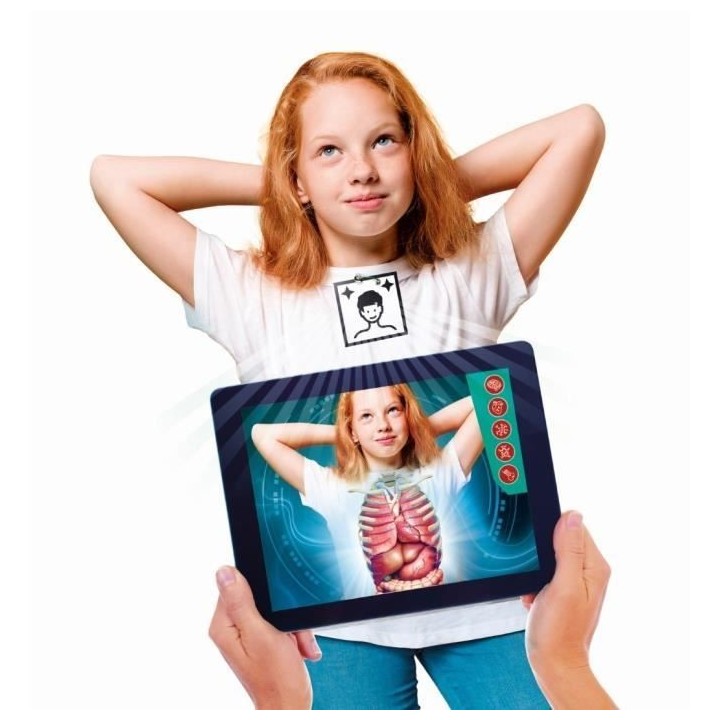 Clementoni - Coffret apprentissage de l'anatomie en 3D - Squelette, mo