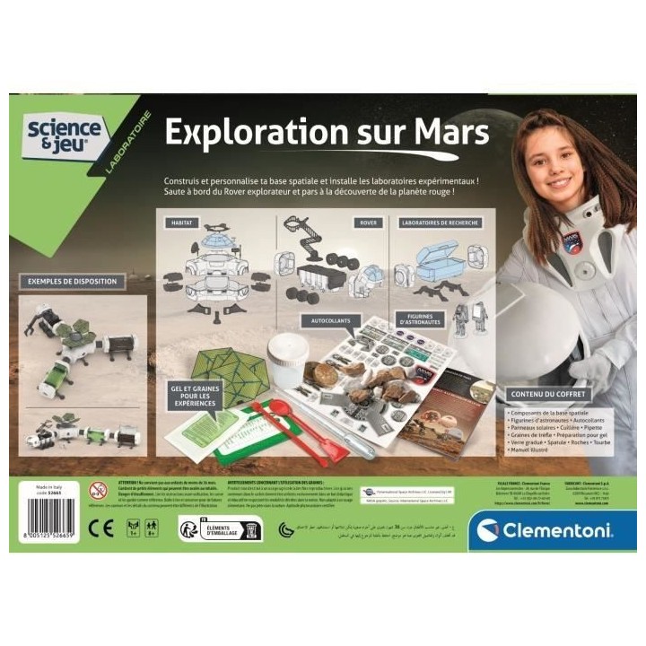 Clementoni - NASA Exploration sur Mars - 52665