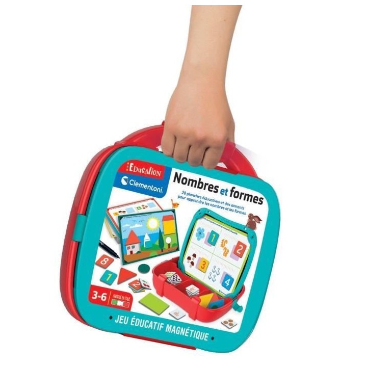Clementoni - Mallette Chiffres Formes - 52676