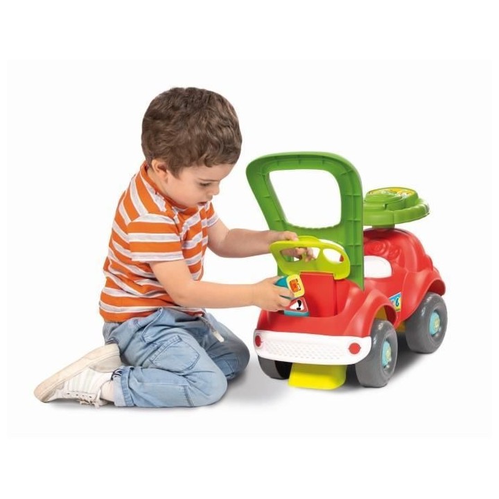 Voiture d'aventure Arthur - Clementoni - 52678 - Rouge - Multicolore -