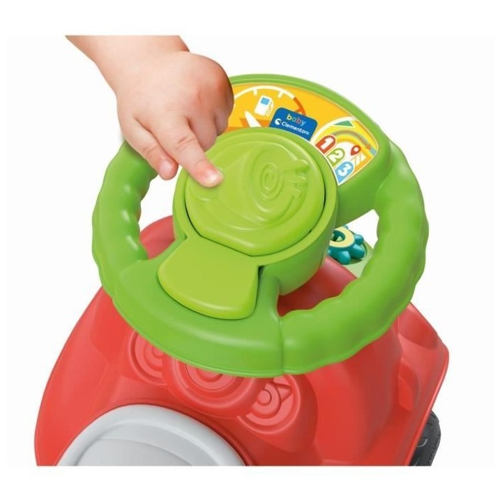 Voiture d'aventure Arthur - Clementoni - 52678 - Rouge - Multicolore -