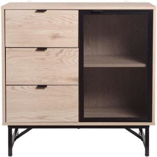 Meuble de rangement avec 1 porte et 3 tiroirs - VENTURY