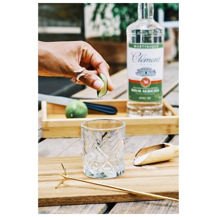 Rhum Clément - Rhum agricole blanc - Martinique - 40%vol - 70cl