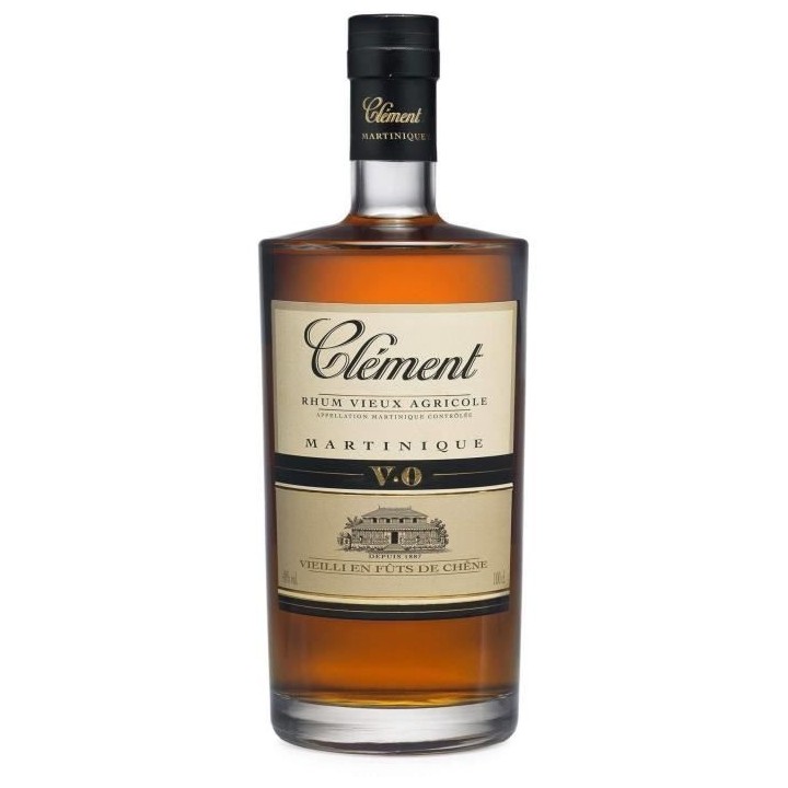 Rhum Clément VO - Rhum agricole vieux - 40%vol - 100cl