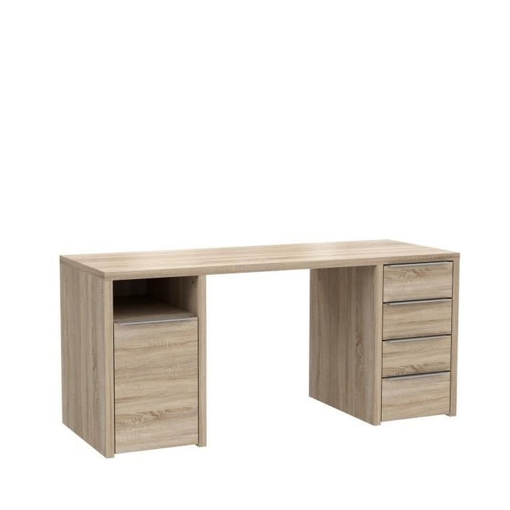 CALPE Bureau chene sonoma - L 160 cm
