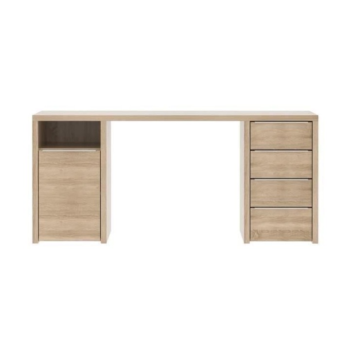 CALPE Bureau chene sonoma - L 160 cm