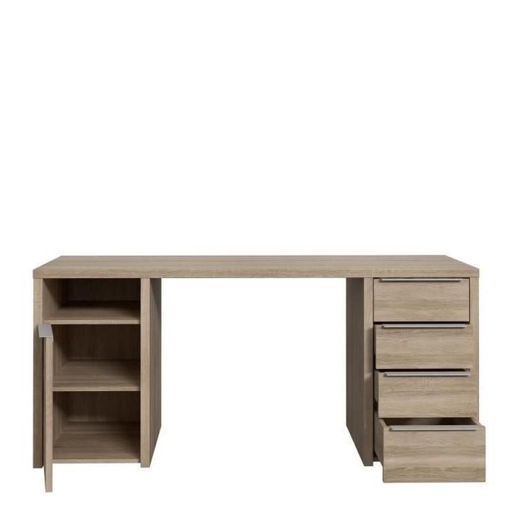 CALPE Bureau chene sonoma - L 160 cm