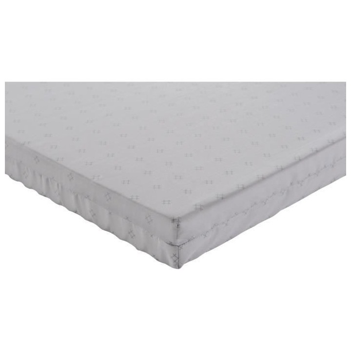 Matelas mousse - 90 x 190cm - Ferme - Livré roulé - DEKO DREAM - UNO