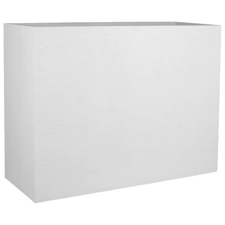 EDA PLASTIQUE Bac a fleurs Muret Loft Graphit - 46 L - 78,5 x 29,5 x 6