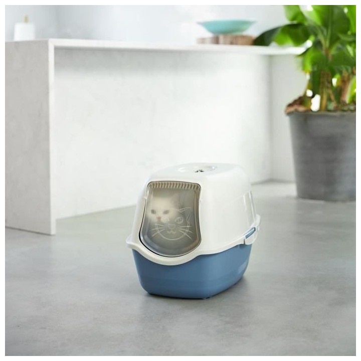 Maison de toilette - ROTHO - Bleu & Blanc (PP Recyclé)