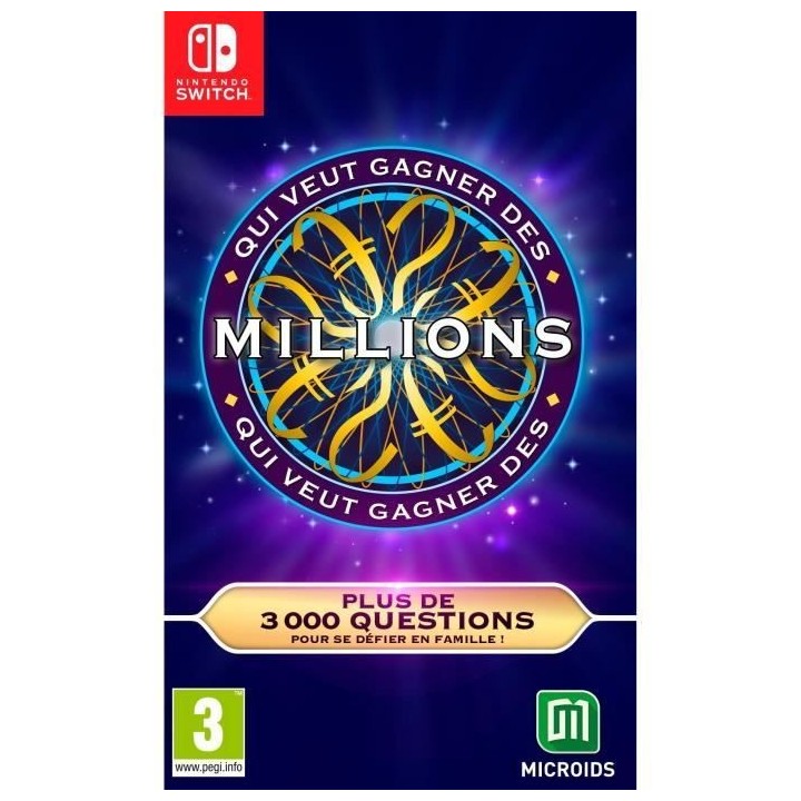 Qui veut gagner des millions Jeu Switch