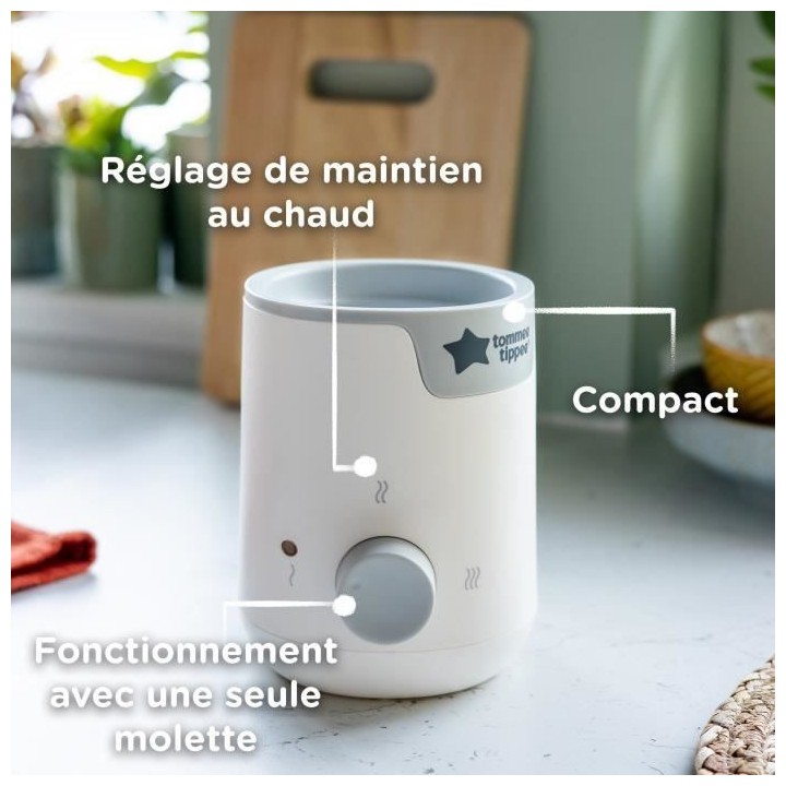 Tommee Tippee - Chauffe-biberons électrique blanc