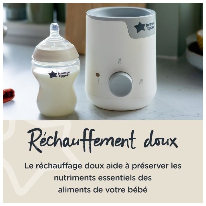 Tommee Tippee - Chauffe-biberons électrique blanc
