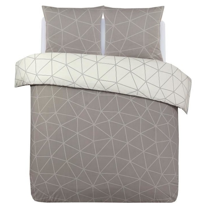 Parure Housse de couette - VISION - Hugo - Parure réversible - 240 x