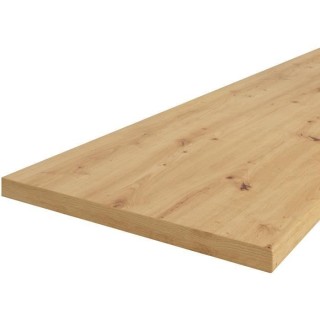 Plan de travail ARTISAN - Décor chene artisan - L 60 x P 60 x H 4 cm