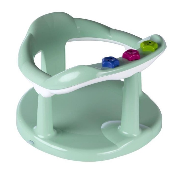 Anneau de bain enfant THERMOBABY AQUABABY Vert céladon - Jouet bleu -