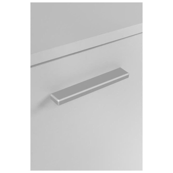 Meuble a chaussures - Finori - Satos - Blanc - 12 Paires - 100 x 110 x