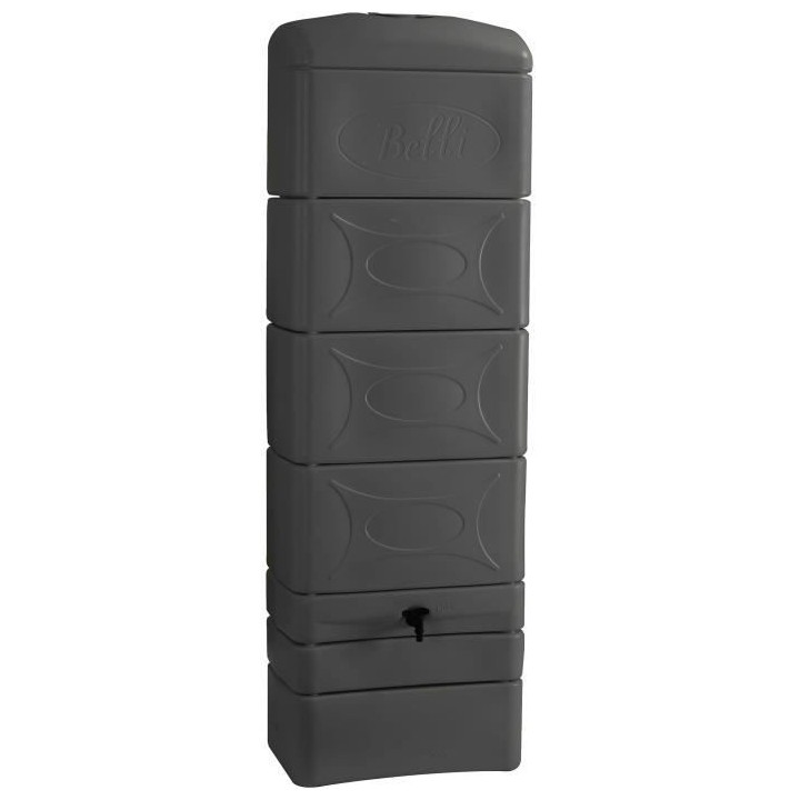 Récupératerur d'eau Déco - BELLI - 300 L - Anthracite