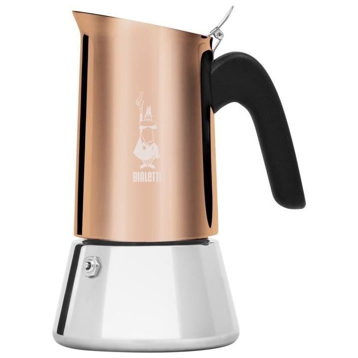 Cafetiere italienne - BIALETTI - NEW VENUS - 4 tasses - 0,17 L - Cuivr