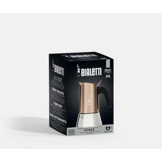 Cafetiere italienne - BIALETTI - NEW VENUS - 6 tasses - 0,24 L - Cuivr