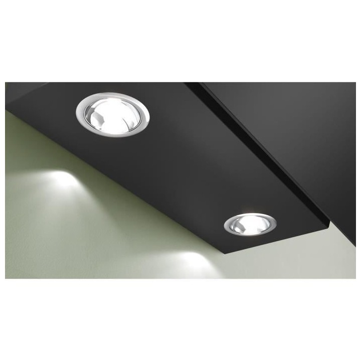 Hotte décor murale - BOSCH SER2 - DWK85DK60 Noir -  L: 790 mm x P: 32
