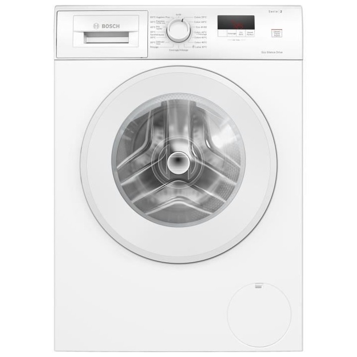 Lave-linge hublot BOSCH SER2 WGE03207FR - 8 kg - Induction - L60cm - 1