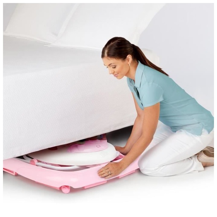 Trotteur BRIGHT STARTS JuneBerry Delight - Rose - a partir de 6 mois