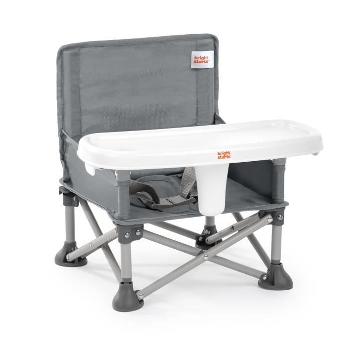 BRIGHT STARTS Rehausseur compact pliable - Pop 'N Sit, Tablette amovib