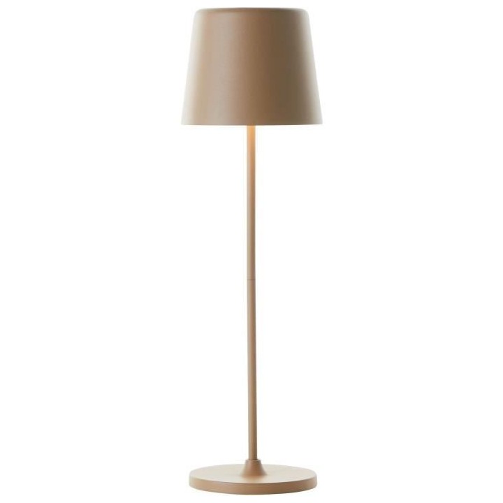 Lampe a poser LED KAAMI BRILLIANT - Métal et plastique - Cappuccino -
