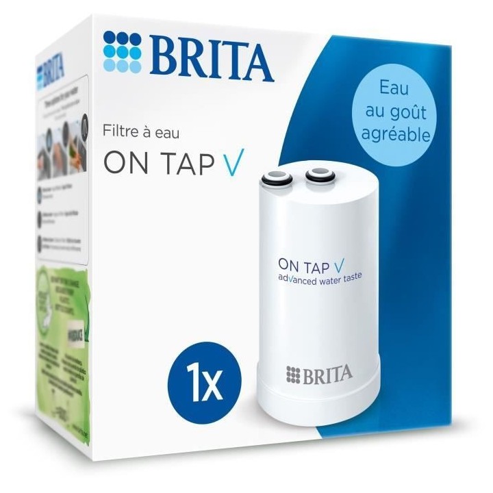 Pack 1 Filtre a eau - BRITA - ON TAP V - 600 L d'eau filtrée / 4 mois