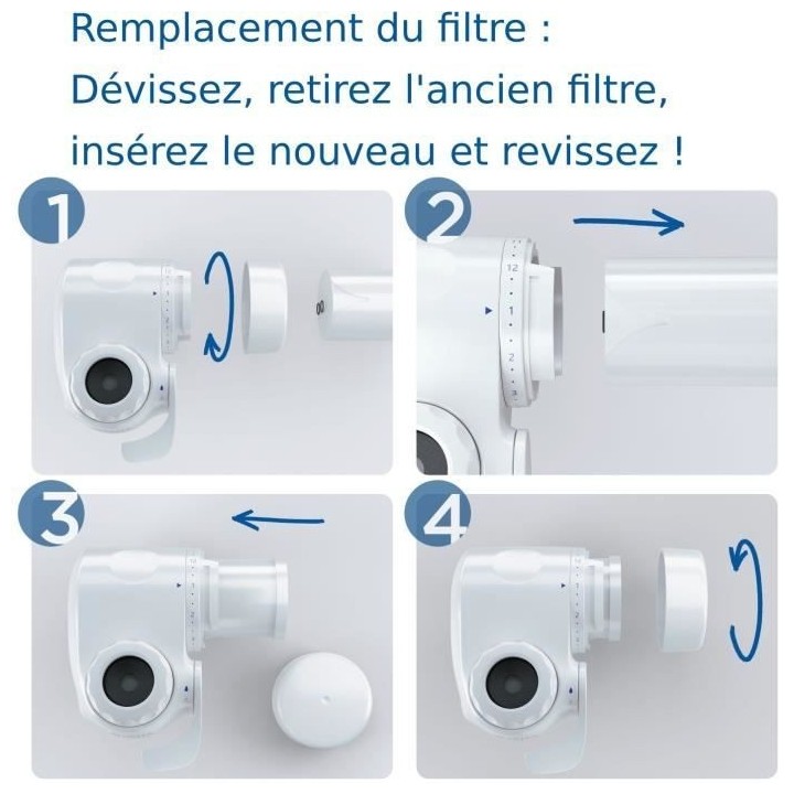 Pack 1 Filtre a eau - BRITA - ON TAP V - 600 L d'eau filtrée / 4 mois