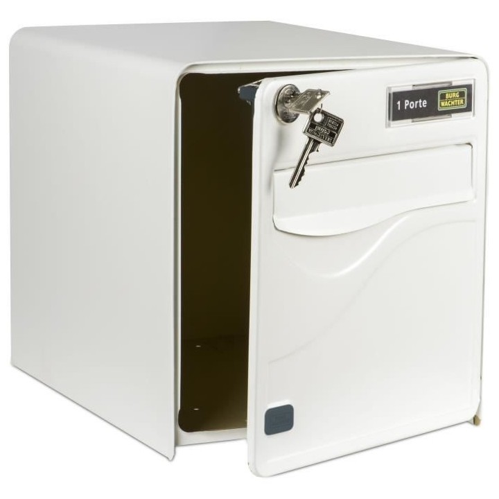 Boîte aux lettres BURG WACHTER BALTIC 1 Porte - Sur pied - Acier galv