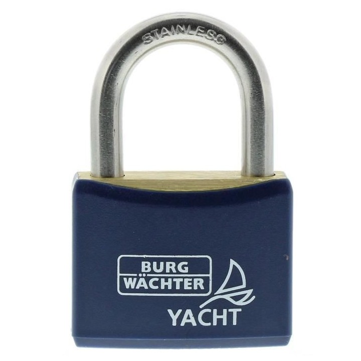 Set de 2 cadenas - BURG WACHTER - DUO 460 Ni 40 SB - Inox marin, doubl