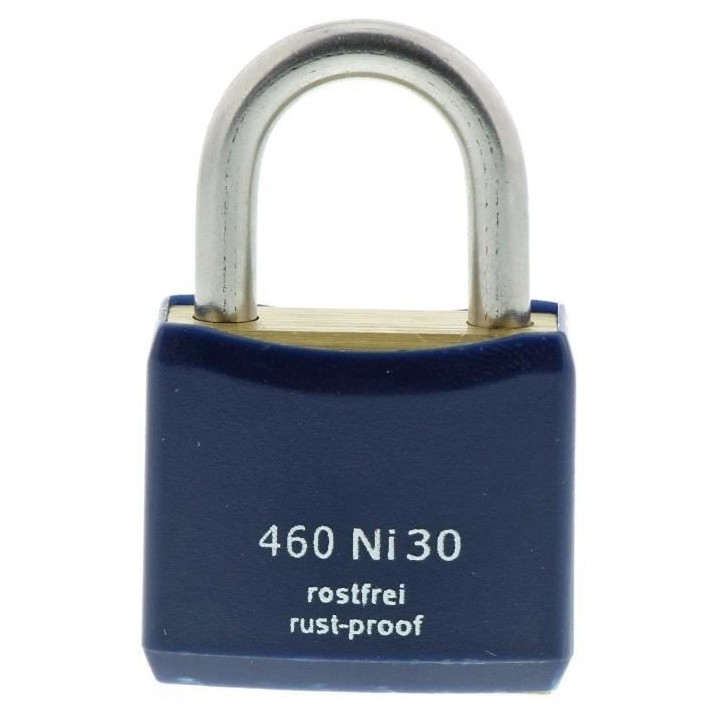 Set de 2 cadenas - BURG WACHTER - DUO 460 Ni 40 SB - Inox marin, doubl