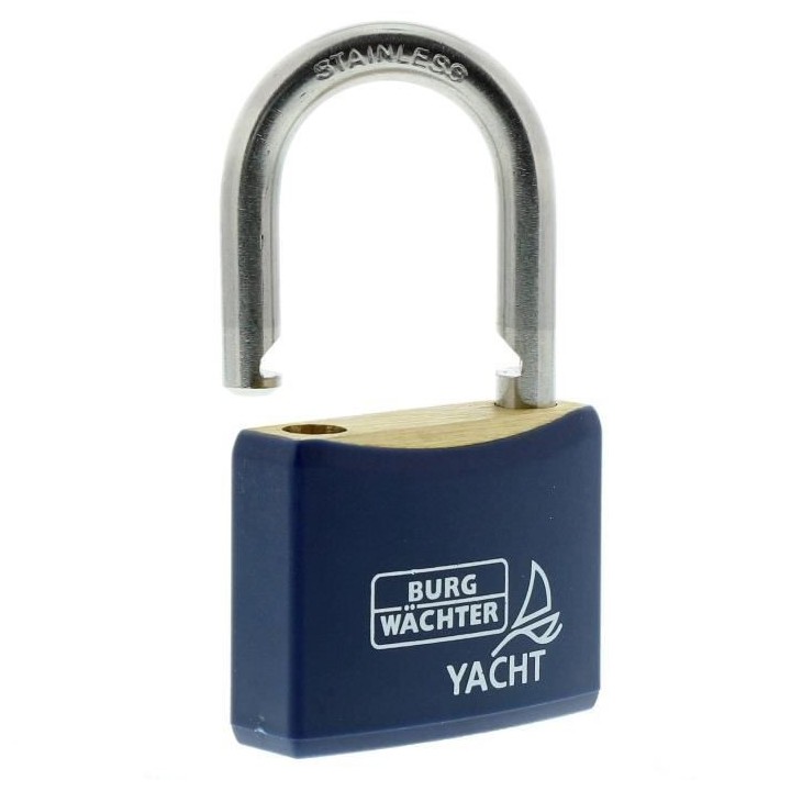 Set de 2 cadenas - BURG WACHTER - DUO 460 Ni 40 SB - Inox marin, doubl