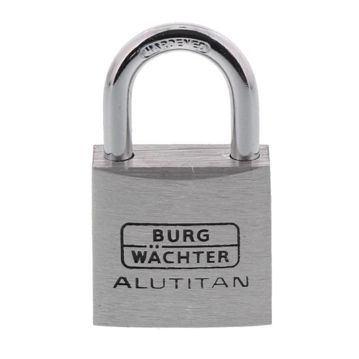 Set de 2 cadenas - BURG WACHTER - DUO 770 30 SB - 30 mm Alutitan, doub