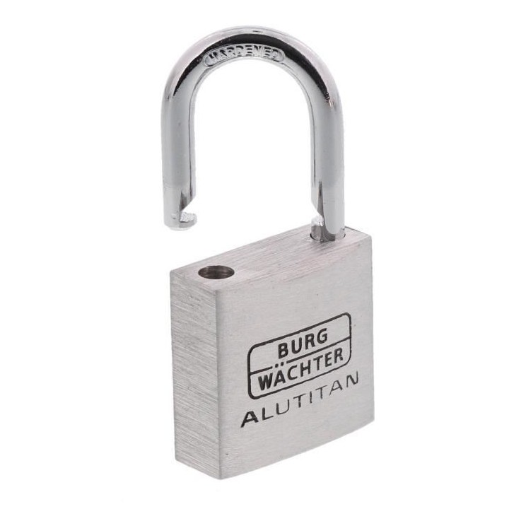 Set de 2 cadenas - BURG WACHTER - DUO 770 30 SB - 30 mm Alutitan, doub