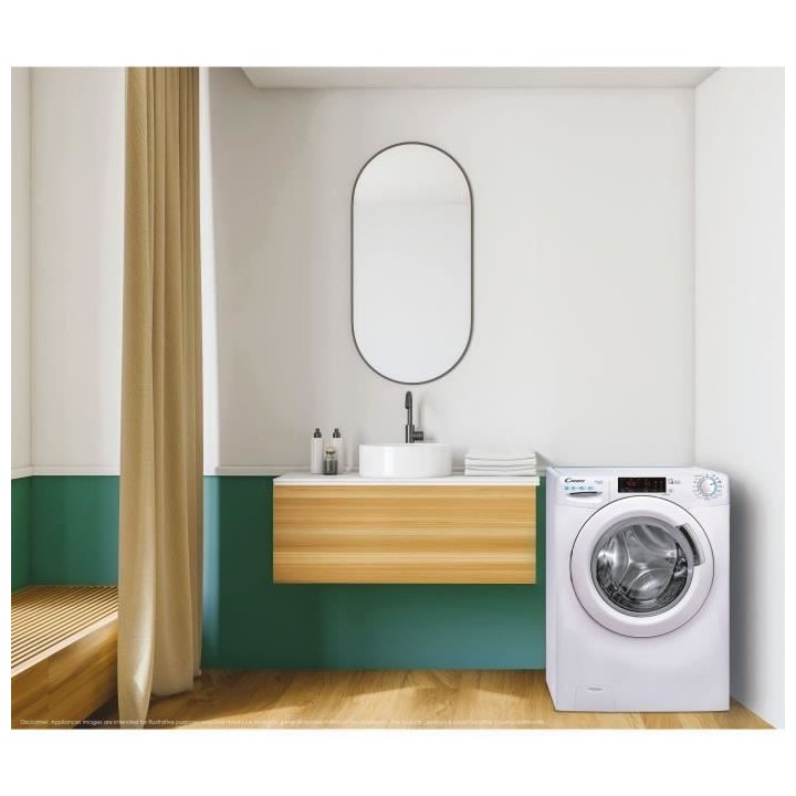 Lave-linge séchant CANDY CSW 475TWME/1-47 - 7 / 5kg - Induction - 140