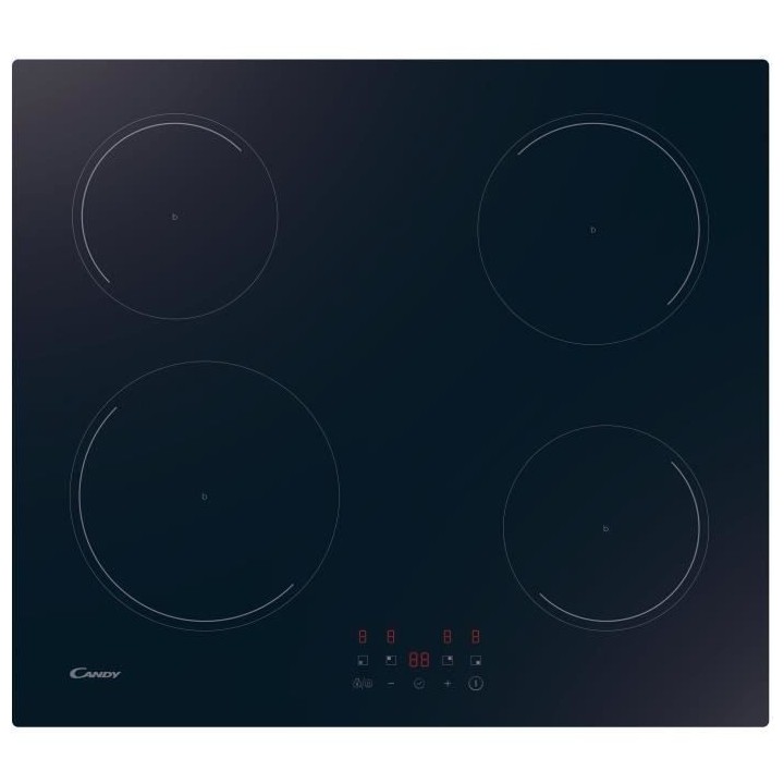 Plaque induction CANDY - 4 feux - 21 cm - CI642CBB/1