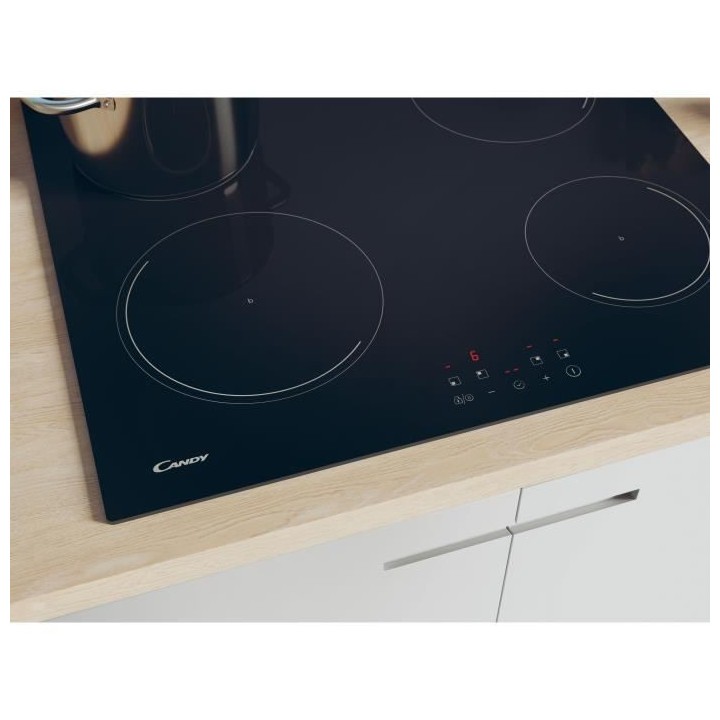 Plaque induction CANDY - 4 feux - 21 cm - CI642CBB/1